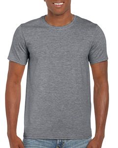 GILDAN GIL64000 - T-shirt SoftStyle SS for him Graphite Heather