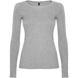 Roly CA1218 - EXTREME WOMAN Semi fitted long-sleeve t-shirt with fine trimmed neck