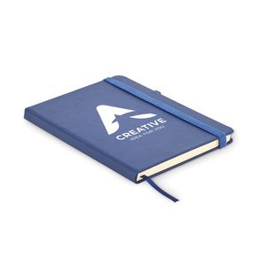 GiftRetail MO6835 - ARPU Recycled PU A5 lined notebook Blue