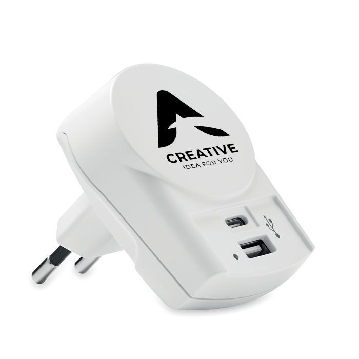 Skross MO6883 - EURO USB CHARGER A/C Skross Euro USB Charger (AC)