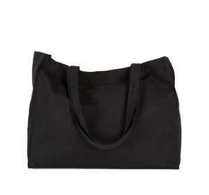 Kimood KI5227 - Large K-loop shopping bag Black Jhoot