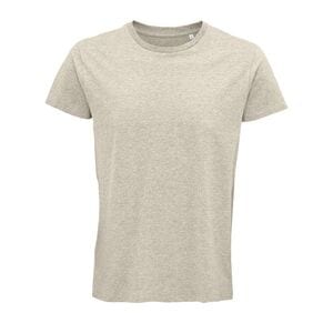 SOL'S 03582 - Crusader Men Round Neck Fitted Jersey T Shirt Heather beige