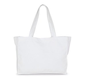 Kimood KI5227 - Large K-loop shopping bag White Jhoot