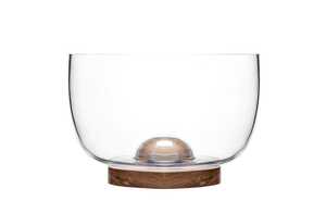 Inside Out LT52038 - Sagaform Nature serving bowl Transparent