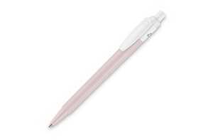 TopPoint LT80912 - Ball pen Baron 03 colour recycled hardcolour Pastel Pink / White