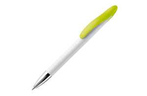 TopPoint LT87268 - Speedy ball pen twist metal tip White / Light green