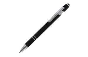 TopPoint LT87782 - Ballpen Paris Metal Rubberised Black