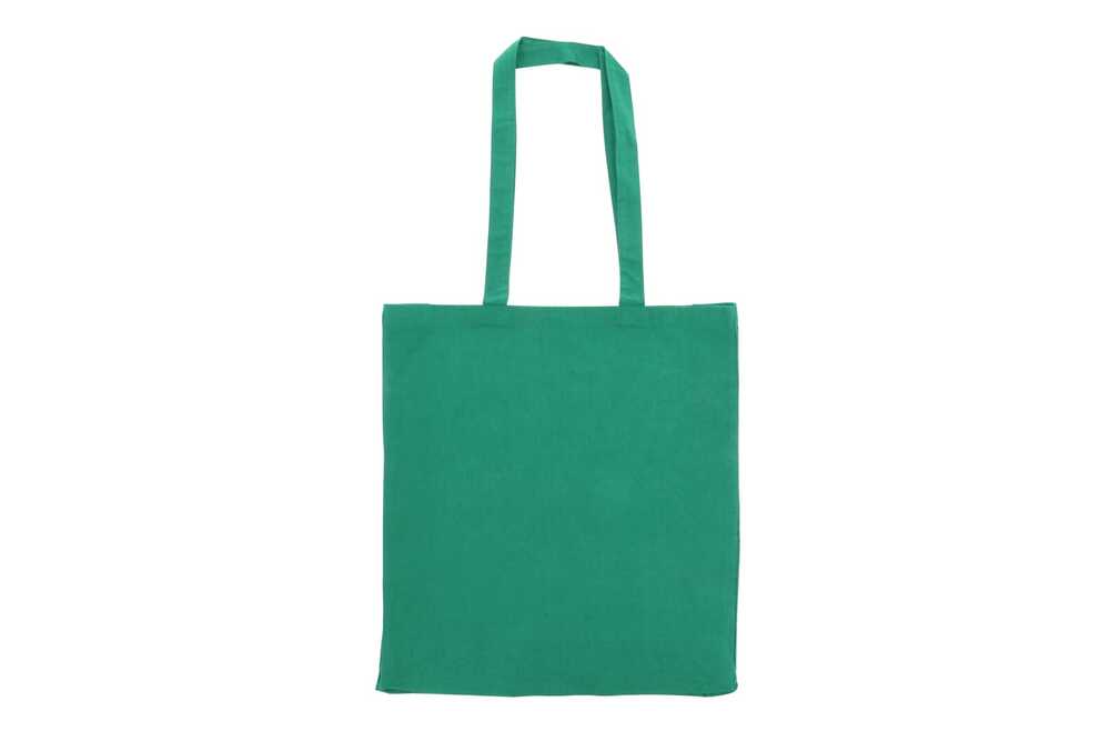 TopEarth LT95242 - Recycled cotton bag with gusset 140g/m² 38x10x42cm