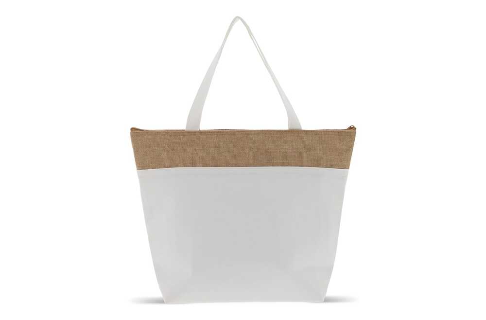 TopEarth LT95267 - Beach cooler bag Cotton/jute 42x10x30cm