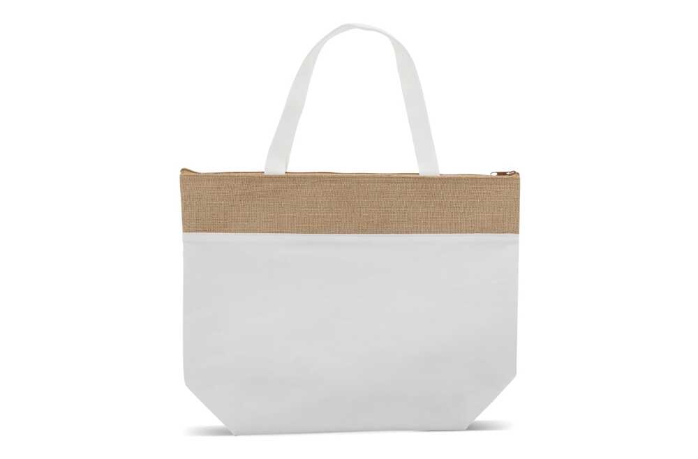 TopEarth LT95267 - Beach cooler bag Cotton/jute 42x10x30cm