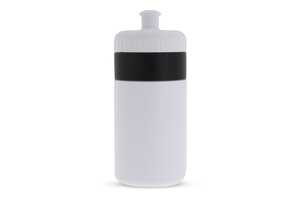 TopPoint LT98735 - Sports bottle with edge 500ml White / Black