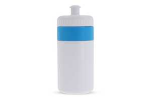 TopPoint LT98735 - Sports bottle with edge 500ml White/ Light Blue