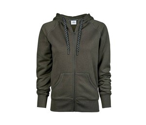 Tee Jays TJ5436 - Fashion full zip hood Women Deep Green