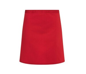 KARLOWSKY KYVS2 - Short polycotton apron Red