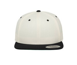 Flexfit 6089MT - Bicolor Snapback Cap Natural / Black