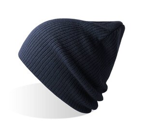 ATLANTIS HEADWEAR AT237 - Long and warm beanie Navy