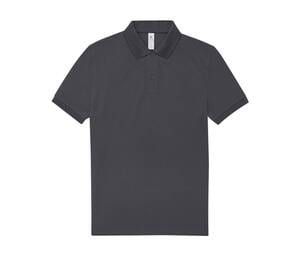 B&C BCU426 - Men's polo 210 Dark Grey