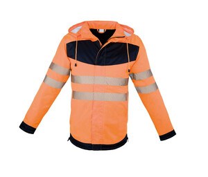 KORNTEX KX720 - High visibility parka Orange / Black