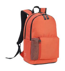 Shugon SH7687 - Plymouth Students Backpack Orange Mandarin/Black 
