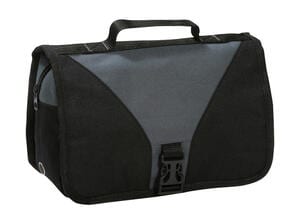 Shugon SH4476 - Bristol Toiletry Bag Dark Grey/Black