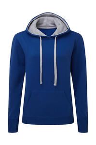 SG Originals SG24F - Contrast Hooded Sweatshirt Women Royal/Light Oxford