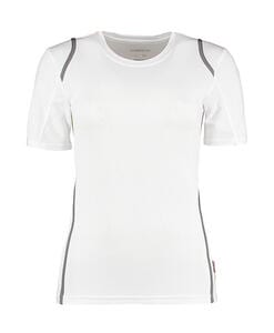 Gamegear KK966 - Women's Regular Fit Cooltex® Contrast Tee White/Grey