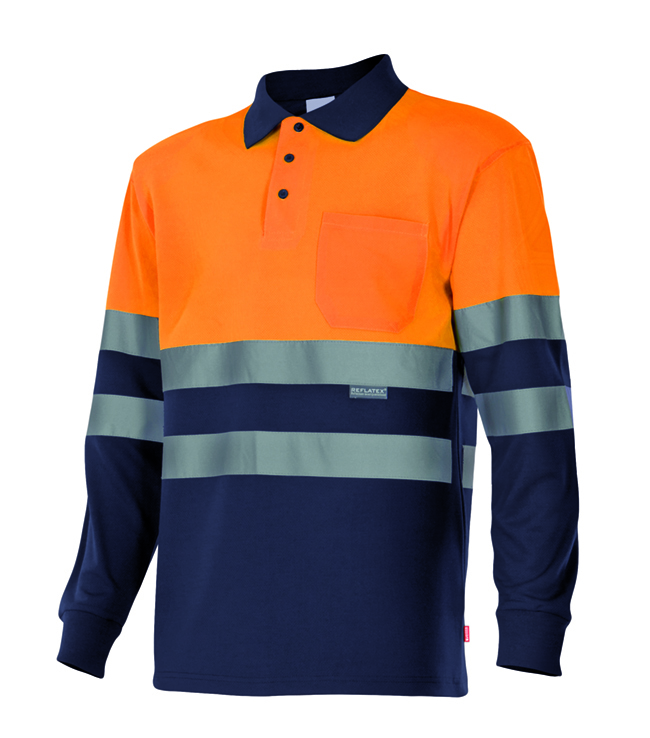 Velilla 175 - HV LS TWO-TONE POLO