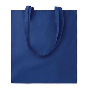 GiftRetail MO6851 - TURA COLOUR Organic cotton shopping bag EU Blue
