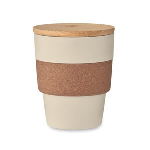 GiftRetail MO6981 - GALAO Tumbler in recycled PP 300 ml Beige