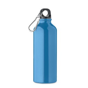 GiftRetail MO2062 - REMOSS Recycled aluminium bottle 500ml Turquoise