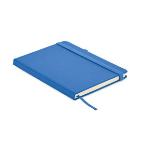 GiftRetail MO6835 - ARPU Recycled PU A5 lined notebook Royal Blue