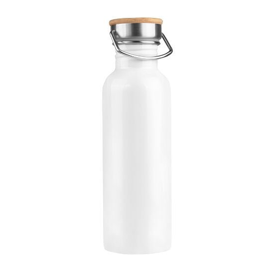 EgotierPro 50034 - Stainless Steel 304 Bottle 500ml with Bamboo Cap ML