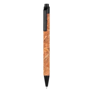 EgotierPro 50039 - Cork Body Pen with Wheat Fiber ODEN Black