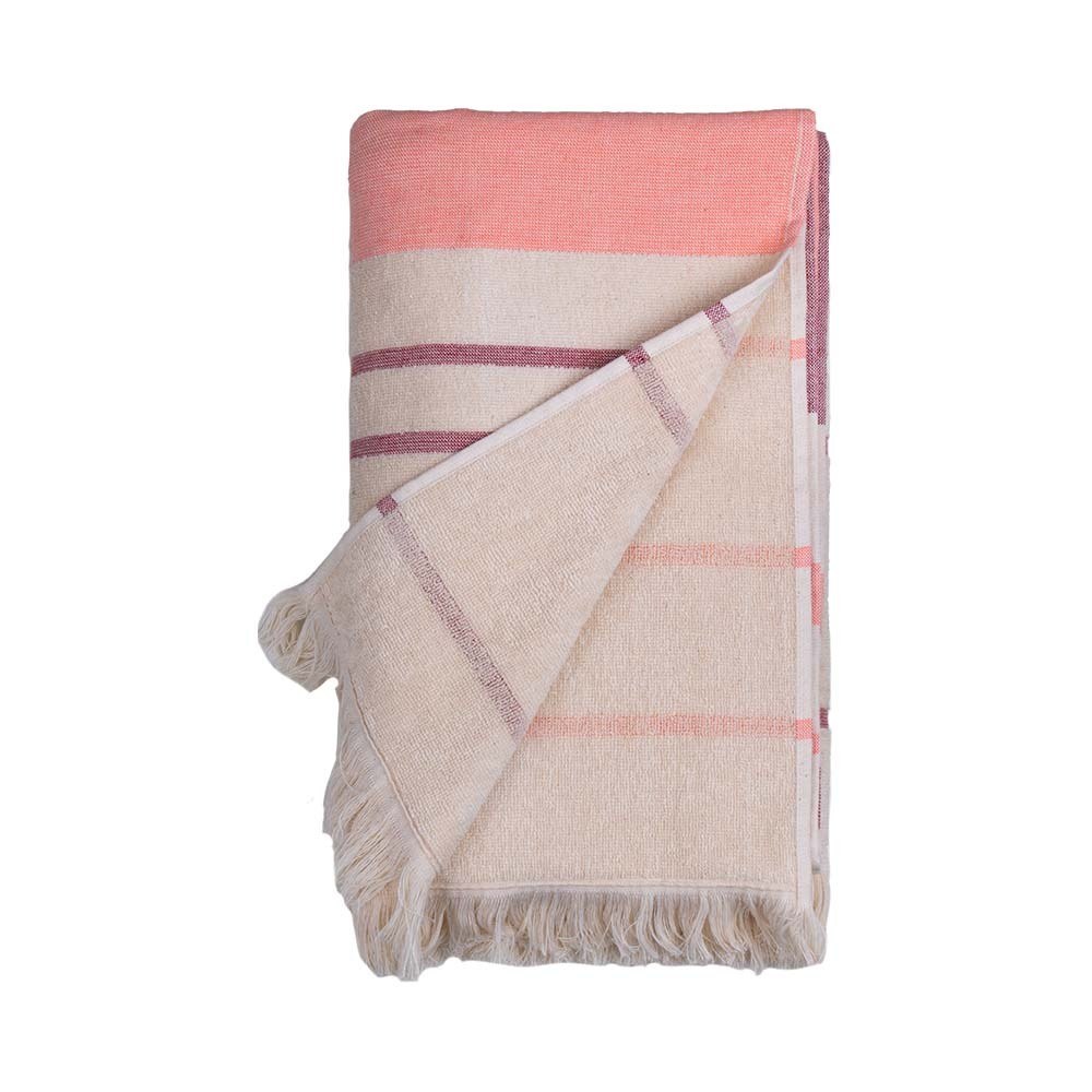 EgotierPro 52001 - 100% Cotton Yarn Dyed Foutah Towel MAHALO
