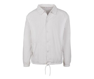 BUILD YOUR BRAND BY128 - COACH JACKET White