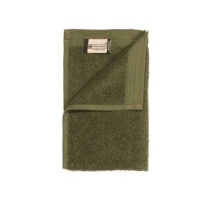 THE ONE TOWELLING OTO30 - ORGANIC GUEST TOWEL Olive