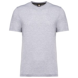 WK. Designed To Work WK306 - Men's antibacterial short-sleeved t-shirt Oxford Grey