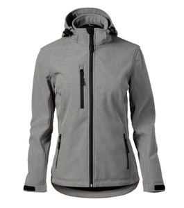 Malfini 521 - Performance Softshell Jacket Ladies dark gray melange