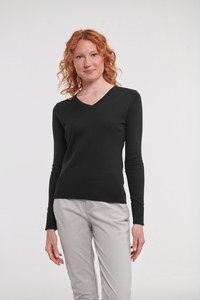 Russell Collection RU710F - Ladies V-Neck Pullover