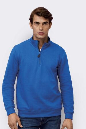 SOLS 02088 - Stan Mens Zip High Collar Sweatshirt