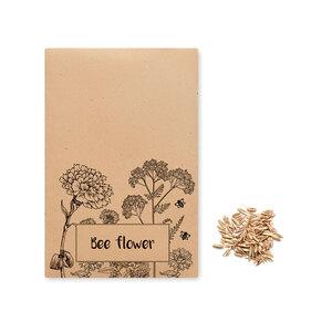 GiftRetail MO6501 - SEEDLOPEBEE Flowers mix seeds in envelope
