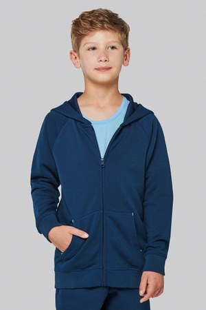 PROACT PA386 - Kids zipped fleece hoodie