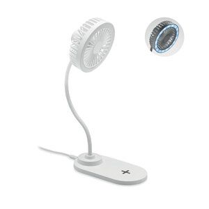 GiftRetail MO6810 - VIENTO Desktop charger fan with light