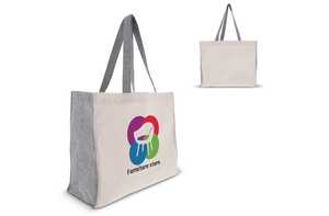 TopPoint LT95251 - Shopping bag Recycled Cotton OEKO-TEX® 140g/m² 38x14x32cm