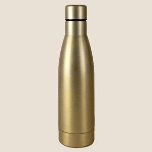 EgotierPro 50545 - 500 ml Double-Walled Stainless Steel Bottle MILKSHAKE