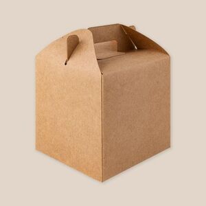 EgotierPro 50676 - Kraft Cardboard Surprise Gift Box RELY